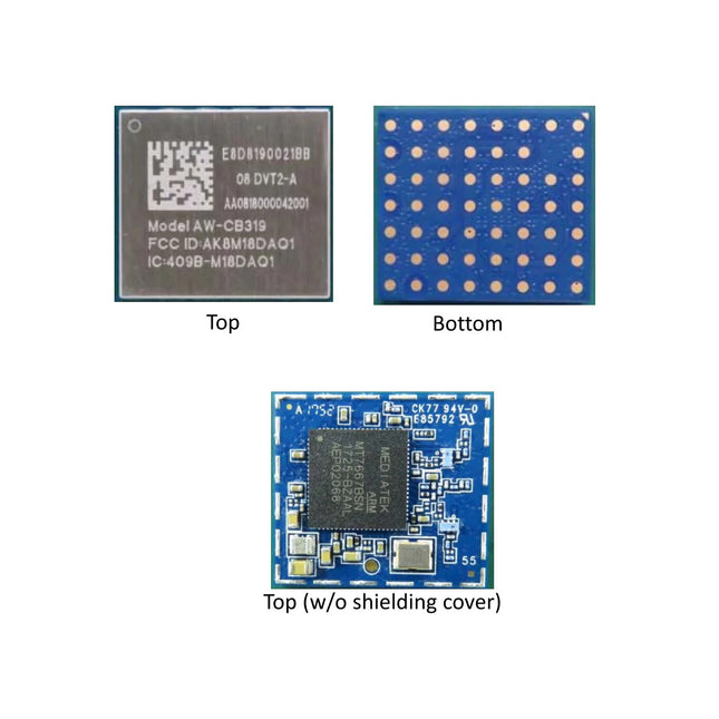 Bluetooth and Wifi Modul AW-CB319 IC replacement suitable for Playstation 4 PS4 Slim / Pro
