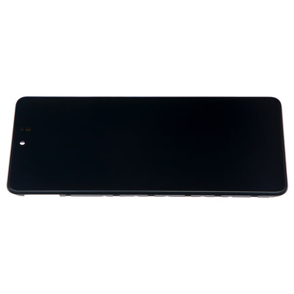 For Samsung Galaxy M52 5G 5G / OLED assembly With frame / black  (Premium OEM)(SKU:1503503)