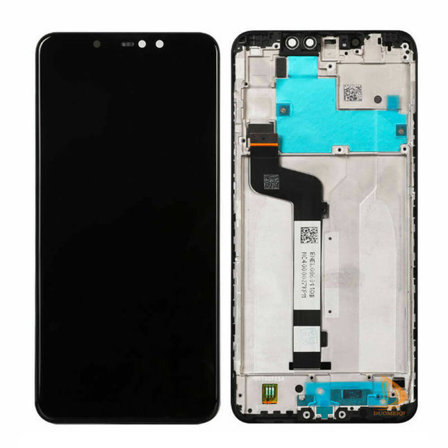For Xiaomi Redmi Note 6 /Note 6 Pro | LCD Assembly With Frame | Black(Refurbished)