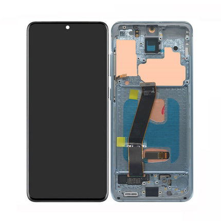 For Samsung Galaxy S20+/S20+ 5G | LCD Assembly With Frame | Blue(Refurbished)