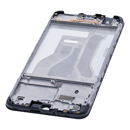 For Samsung Galaxy A10s/A107F LCD Frame Black(Refurbished)(SKU:1481070)