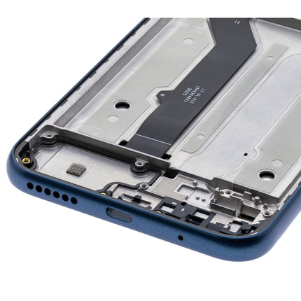 For Motorola E 2020 LCD assembly With Frame/XT2052 Blue (SKU:1565311)