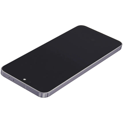 For Samsung Galaxy A56 5G OLED assembly with Frame Black (Aftermarket Plus)(SKU:1564480)