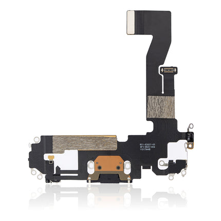 For iPhone 12/12 Pro Charge Port Flex Cabe Black(Premium OEM)(SKU:1369553)