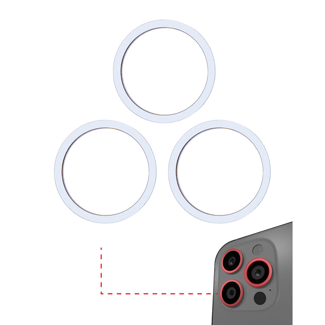For iPhone 13 pro max | Back camera ring/3pcs | Blue(Premium OEM)
