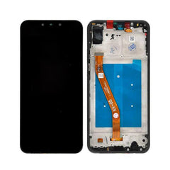 For Huawei Nova 3 | LCD Assembly With Frame | Black(Refurbished)