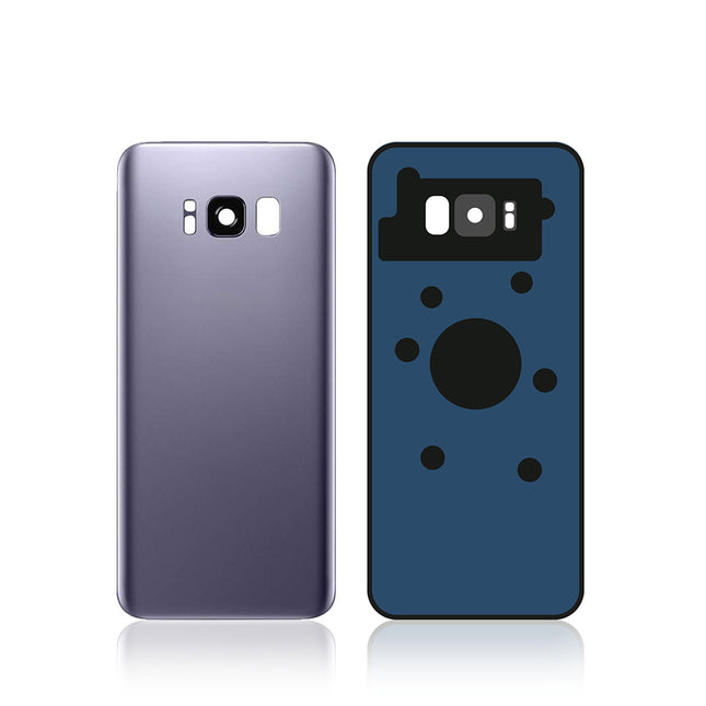 For Samsung Galaxy S8/G950 | Back Cover With Camera Cover(No Logo) | Gray(Aftermarket Plus)