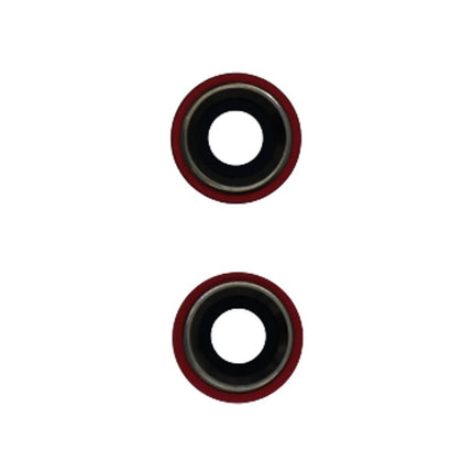 For iPhone 11 | Camera Lens With Frame/Sticker | Red(Premium OEM)