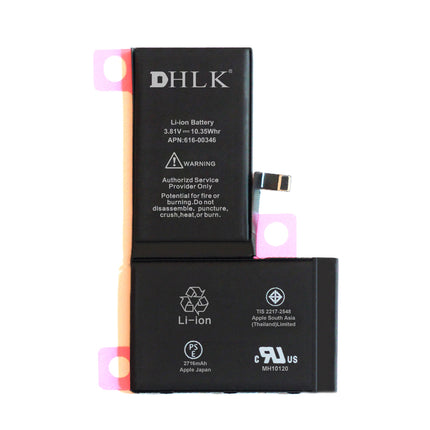 DHLK for iPhone X Battery with sticker Standard Capacity 2716mAh ***DE warehouse***(SKU:1554419)
