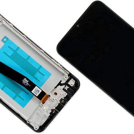 For Samsung Galaxy A22 5G LCD Assembly With Frame Black(Premium OEM)(SKU:1479479)
