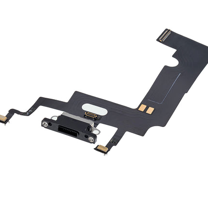 For iPhone XR Charge Port Flex Cable Black (Premium OEM)***DE Warehouse***(SKU:1530795)
