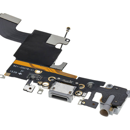 For iPhone 6s Charge Port Flex Cable/Earphone Flex Cable Gray(Aftermarket)(SKU:1077507)