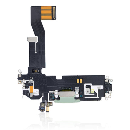 For iPhone 12 | Charge Port Flex Cabe | Green(Premium OEM)