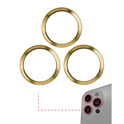 For iPhone 11 Pro/11 Pro Max | Back camera ring | Gold(Premium OEM)