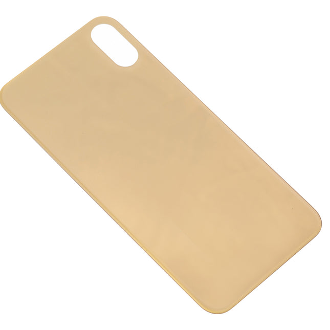 For iPhone Xs | Lens for back cover/Big Camera Hole/No Logo | Gold(Aftermarket Plus)