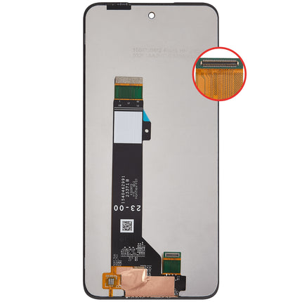 For Motorola G play 2024 LCD assembly Black Refurbished (SKU:1563434)