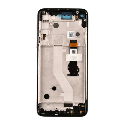 For Motorola G Power LCD assembly With Frame Black Refurbished (SKU:1563433)