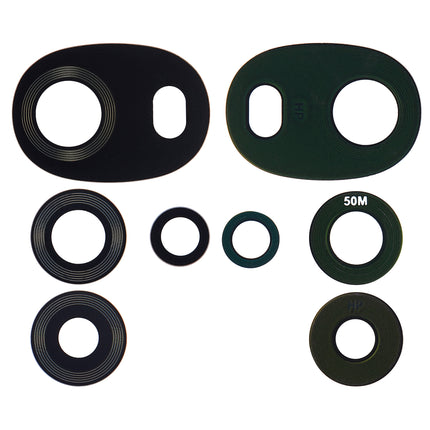 For Motorola G22 Camera Lens With Sticker Black Aftermarket (SKU:1563288)