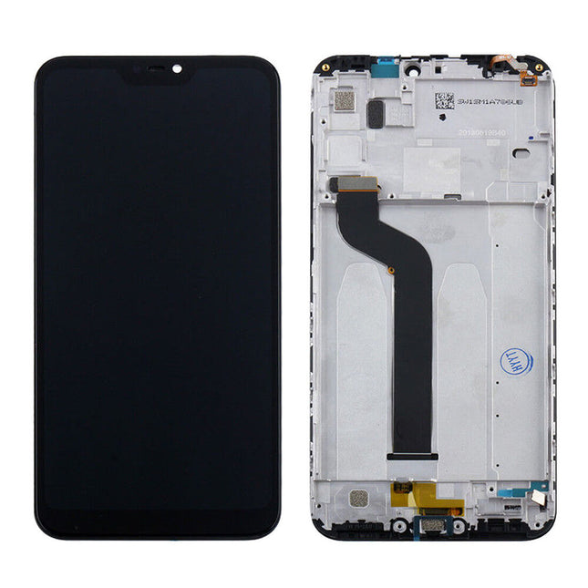 For xiaomi A2 lite/Redmi 6 Pro | LCD Assembly With Frame | Black(Refurbished)