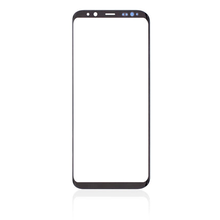 For Samsung Galaxy S8 Plus / G955F front glass lens With OCA Black (Aftermarket Plus)***DE Warehouse***(SKU:1507061)