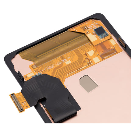 For Google Pixel 6A / OLED assembly With frame / black  (Refurbished)(SKU:1506243)
