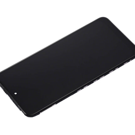 For xiaomi Redmi Note 11S LCD Assembly with Frame Black(Aftermarket Plus)(SKU:1498240)