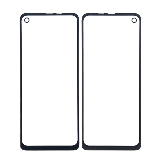 For Motorola One Vision/P50 | Front Glass Lens With OCA | White(Aftermarket Plus)
