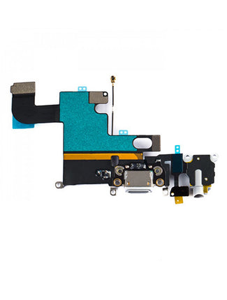 For iPhone 6 Charge Port Flex Cable/Earphone Flex Cable White(Refurbished)(SKU:1081495)
