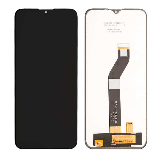 For Motorola G8 Power Lite/common Version | LCD Assembly | Black(Refurbished)