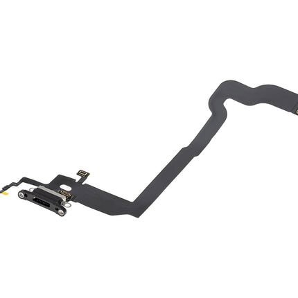 For iPhone X Charge Port Flex Cable Black (Refuebished)***DE Warehouse***(SKU:1530786)