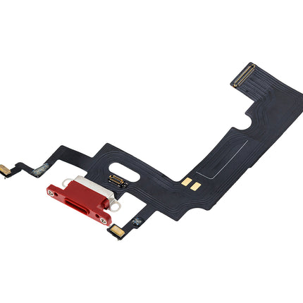 For iPhone XR Charge Port Flex Cabe Red(Premium OEM)(SKU:1479381)