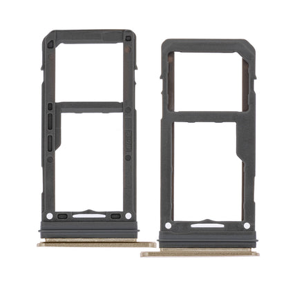 For Samsung Galaxy s8/G950F/G950/G955 Sim Card Tray/Dual Sim Card Gold(Premium OEM)(SKU:1082105)
