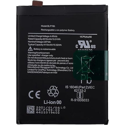 For OnePlus Nord | Battery | (Aftermarket Plus)