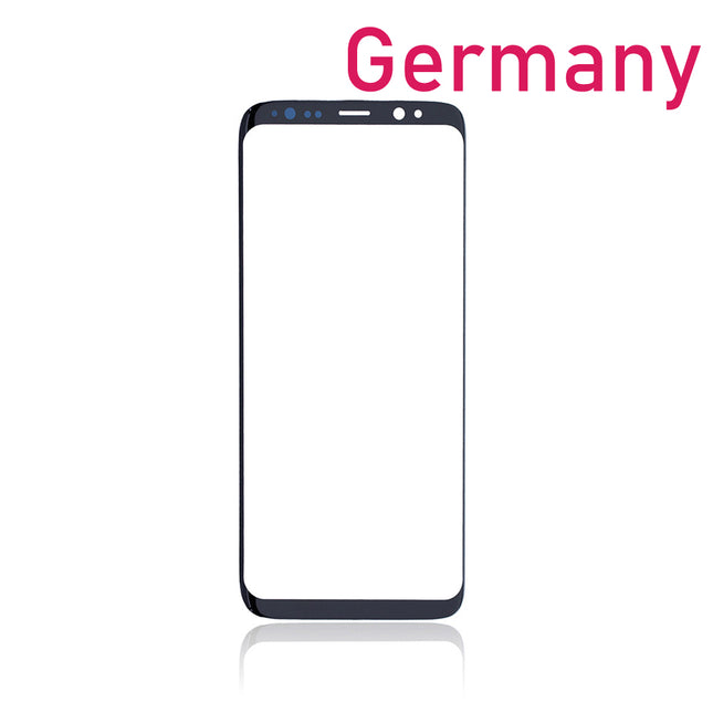 For Samsung Galaxy S8 / G950 front glass lens With OCA | Black (Aftermarket Plus)***DE Warehouse***