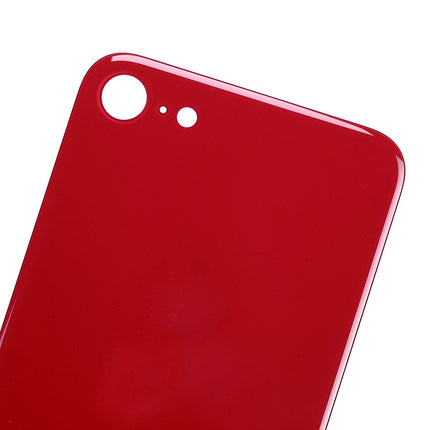 For iPhone SE(2020) | Lens for back cover/Big Camera Hole/No Logo | Red(Aftermarket Plus)