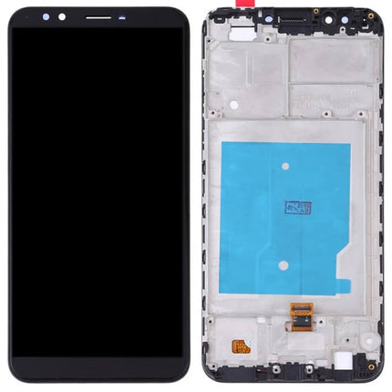 For Huawei Y7 2018/Y7 Prime 2018/Y7 Pro 2018 | LCD Assembly With Frame(No Logo) | Black(Refurbished)