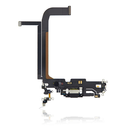 For iPhone 13 pro max Charge Port Flex Cable | Black (Aftermarket Plus)