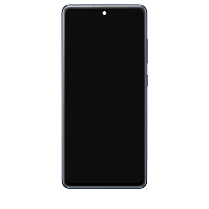 For Samsung Galaxy S20 FE /S20 FE 5G / OLED Assembly With Frame | Cloud navy / Black (Aftermarket Plus) (SKU: 1530837)