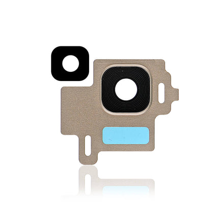 For Samsung Galaxy s8/G950F Camera Lens With Frame/Sticker/Flash light bracket Gold(Premium OEM)(SKU:1083950)