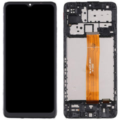 For Samsung Galaxy M12/M127 LCD Assembly With Frame | Black(Refurbished)