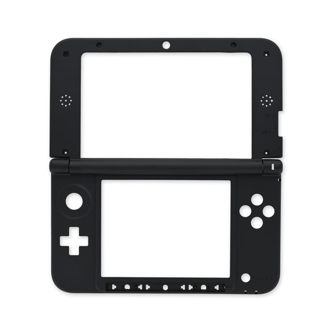 For Nintendo 3DS XL Mid-Frame and Digitizer Assembly / Black / A-Stock
