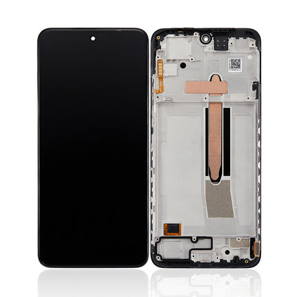 For xiaomi Redmi Note 11S | LCD Assembly with Frame | Black(Aftermarket Plus)