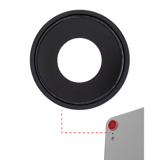 For iPhone XR | Camera Lens With Frame/Sticker | Black(Premium OEM)