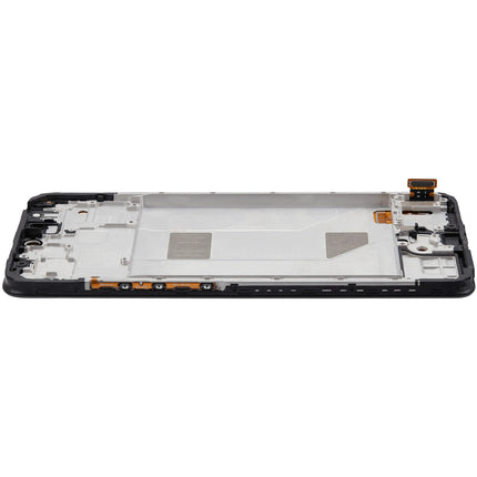 For Xiaomi Redmi Note 14 4G OLED assembly with Frame Black / Small Panel (Aftermarket Plus) (SKU:1564672)