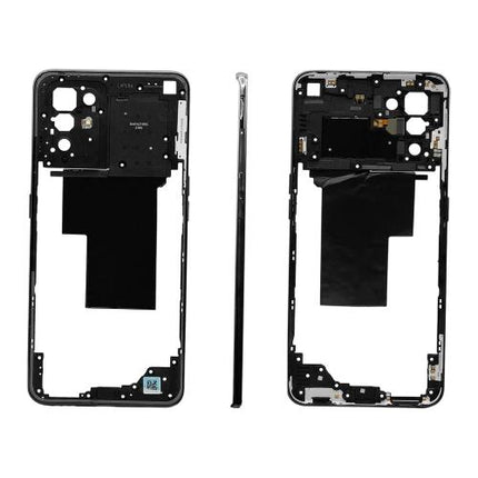 For OPPO A94 5G Middle Frame/Without NFC Black (Premium OEM) (SKU:1563810)