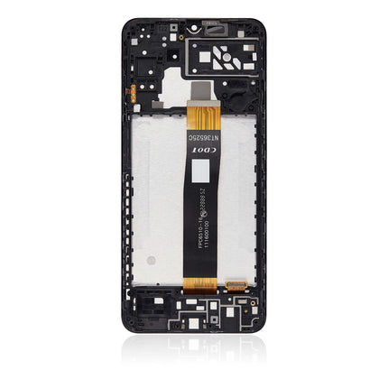 For Samsung Galaxy A04s LCD Assembly With Frame Black(Refurbished)(SKU:1503480)
