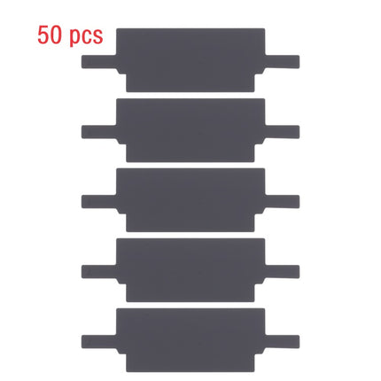 For iPhone 12 Pro Max | 50 set Battery Black Adhensive Strip Sticker