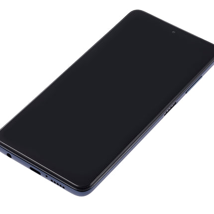 For xiaomi Poco X3 LCD Assembly With Frame Black(Refurbished)(SKU:1420635)