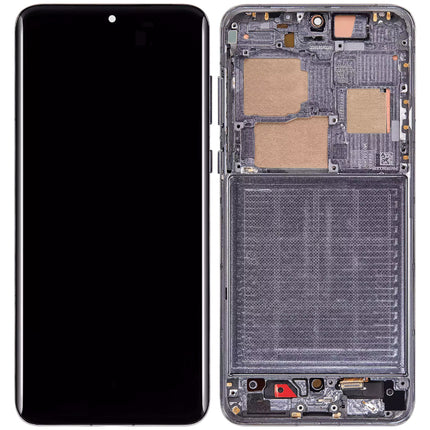 For Huawei P60 Pro P60 / OLED assembly With frame / black  (Premium OEM)(SKU:1560570)