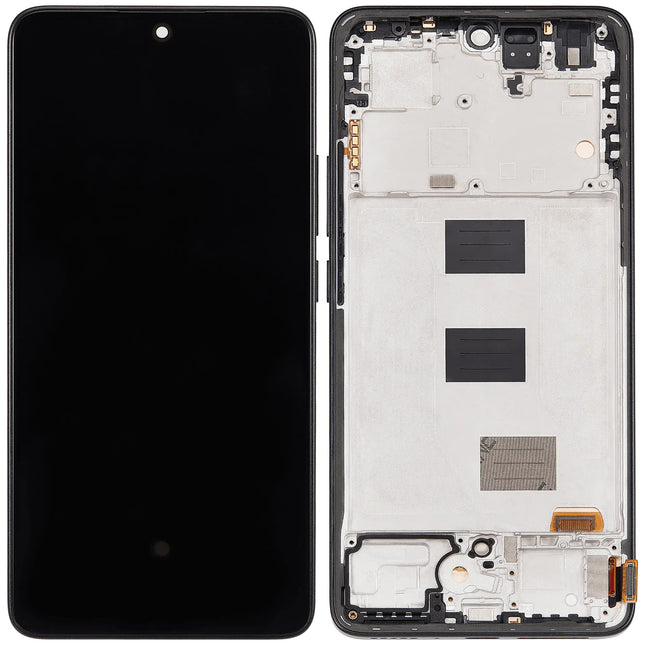 For Xiaomi Poco M7 Pro 5G LCD assembly with Frame Black (SKU:1565681)